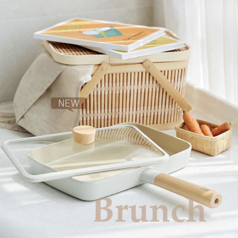 Chảo chiên chữ nhật Neoflam Fika 29cm Hàn Quốc