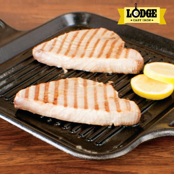 Chảo gang Lodge - P12SGR3 Chảo gang nướng hình vuông 30.48cm