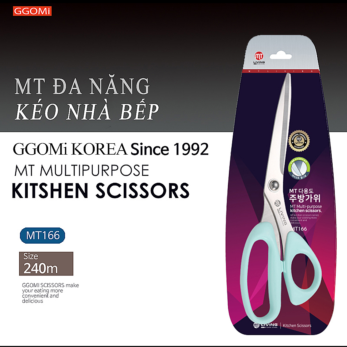 Kéo màu 88056 - MT166