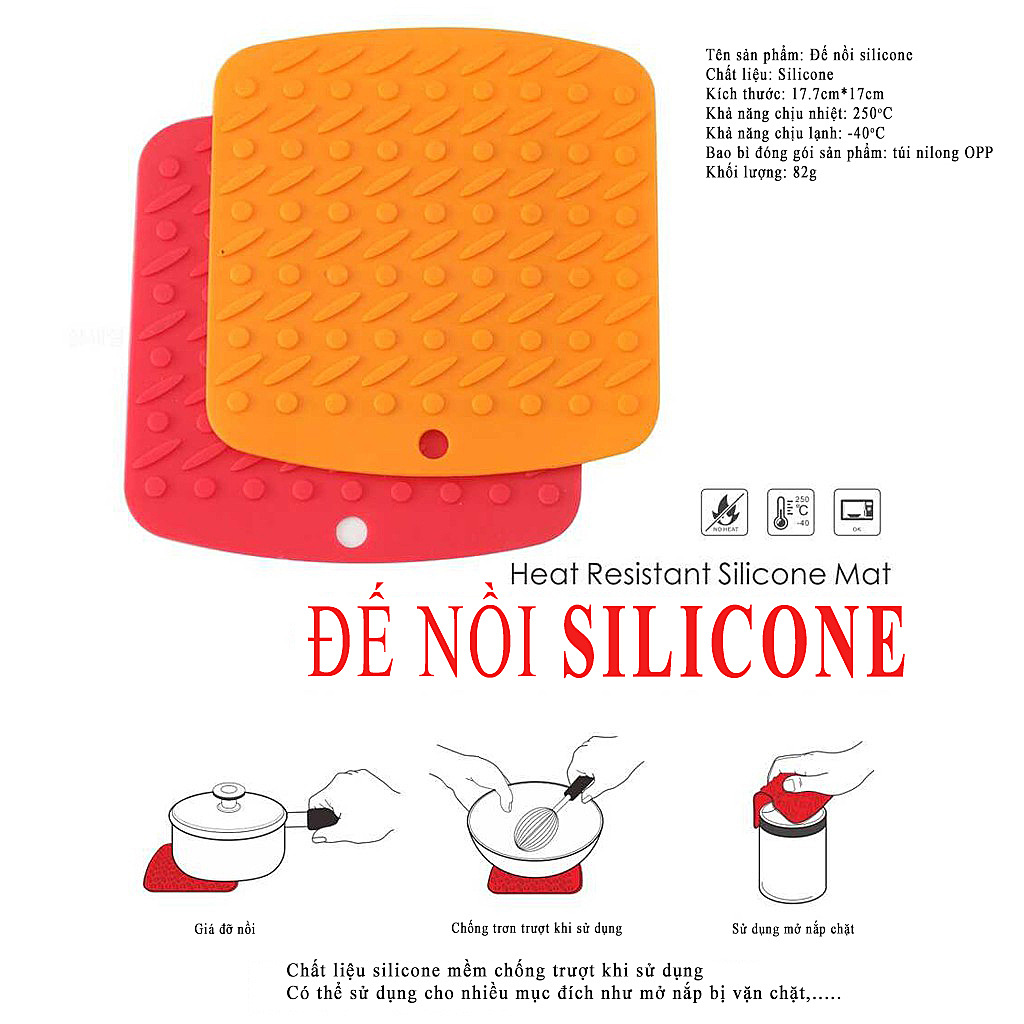 Miếng lót nồi silicon GGOMI GG739