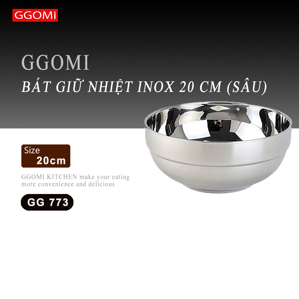 Bát cách nhiệt GGOMI 20cm GG762