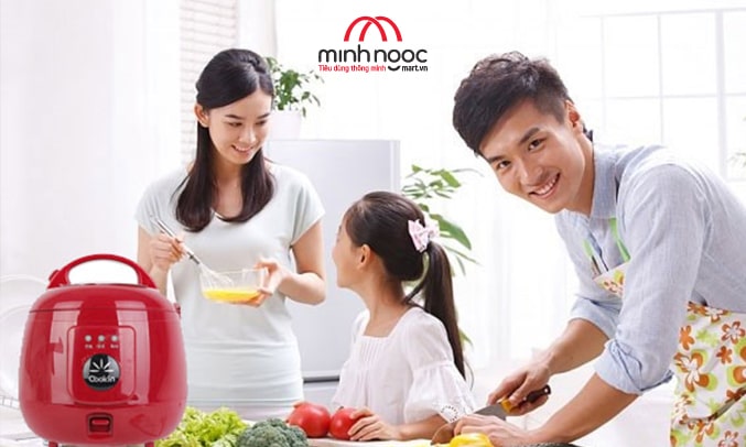 Nồi cơm điện lòng gang Hàn Quốc Cookin RM-NA05 0,5 lít