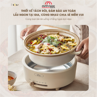 Nồi lẩu điện Bear 5L SB-NL05F