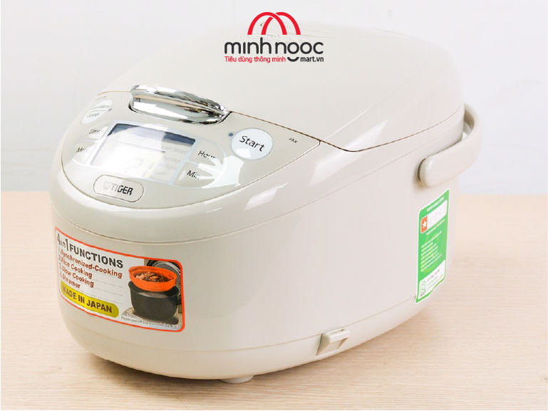 Nồi cơm điện Tiger dung tích 1.0  JAX - R10W MADE IN JAPAN