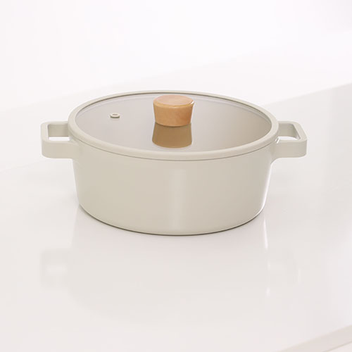 Nồi nông Neoflam Fika Hàn Quốc 22cm, dung tích 2.6l