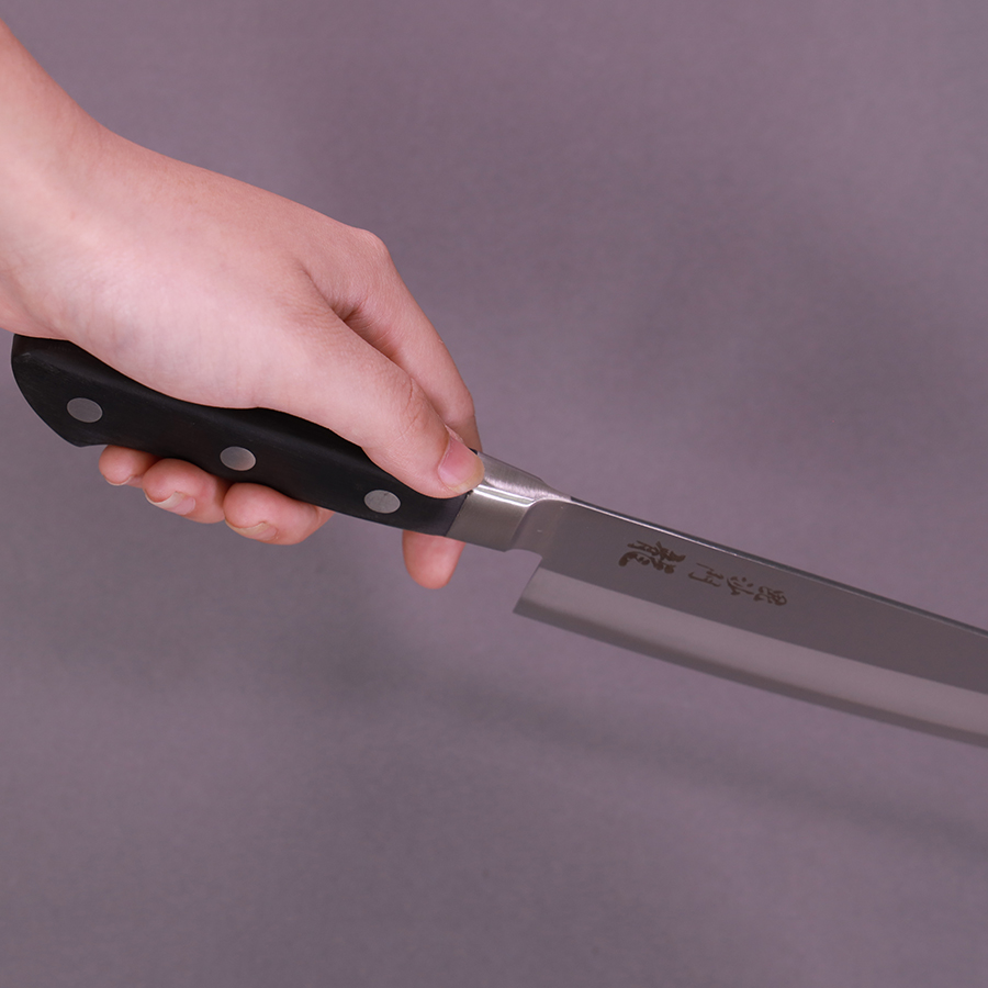 Dao Santoku Dragon có lưỡi cố định bằng thép không gỉ