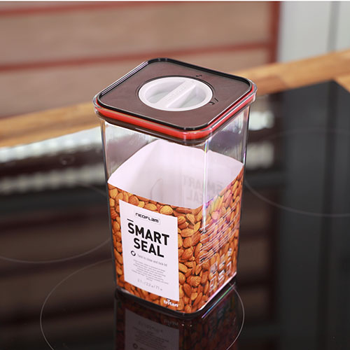 Hộp vuông Tritan Smart Seal 2.1l