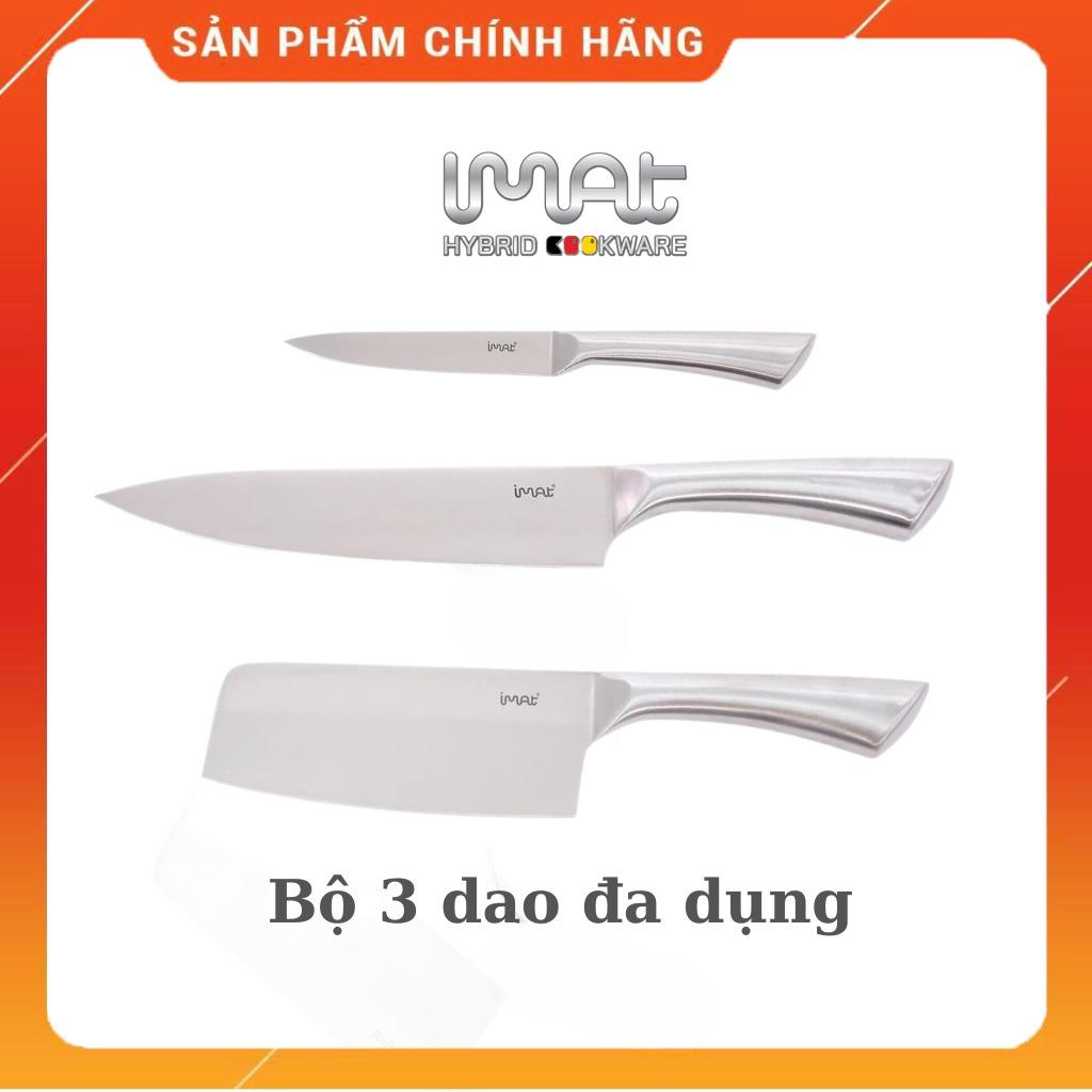 Bộ 3 Dao IMAT Đa Dụng Cán Thép