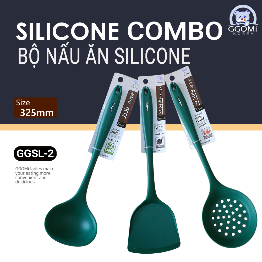 Combo 3 silicone GGOMi Hàn Quốc