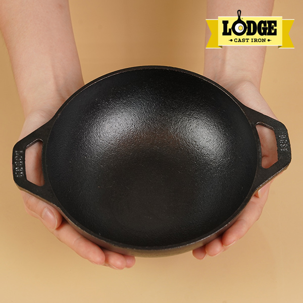 Chảo gang Lodge - L6MW Chảo gang Wok - 16cm