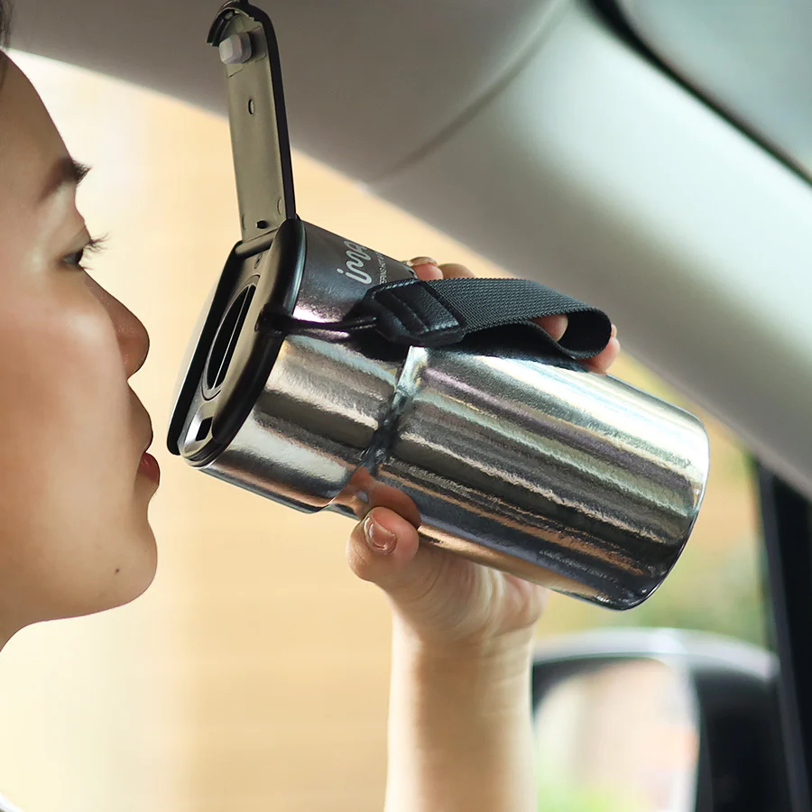 Cốc Ủ Nhiệt Titan iMat Cao Cấp 2 dung tích 380ml| 500ml