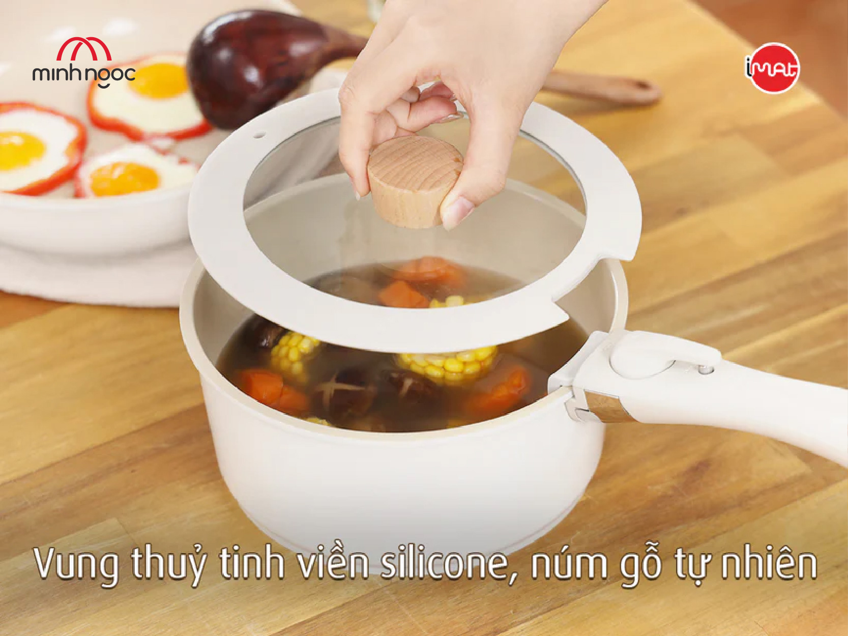 Bộ 3 nồi chảo cán rời Neoflam Hàn Quốc