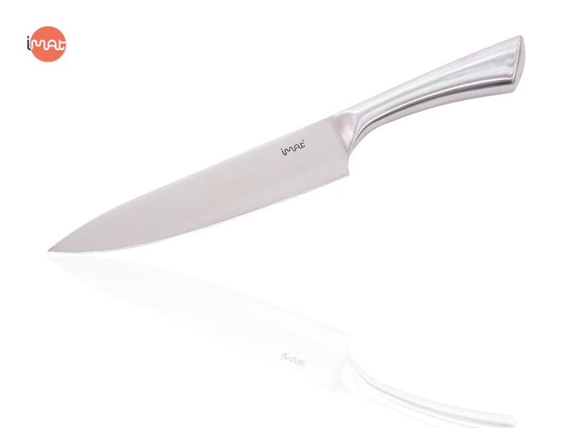 Dao Chef cán thép iMat, Lưỡi thép cacbon 5CR15 sắc, bền bỉ