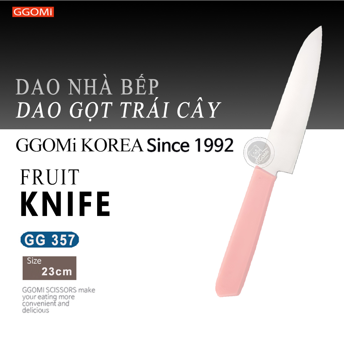 Dao gọt hoa quả GGOMi GG357