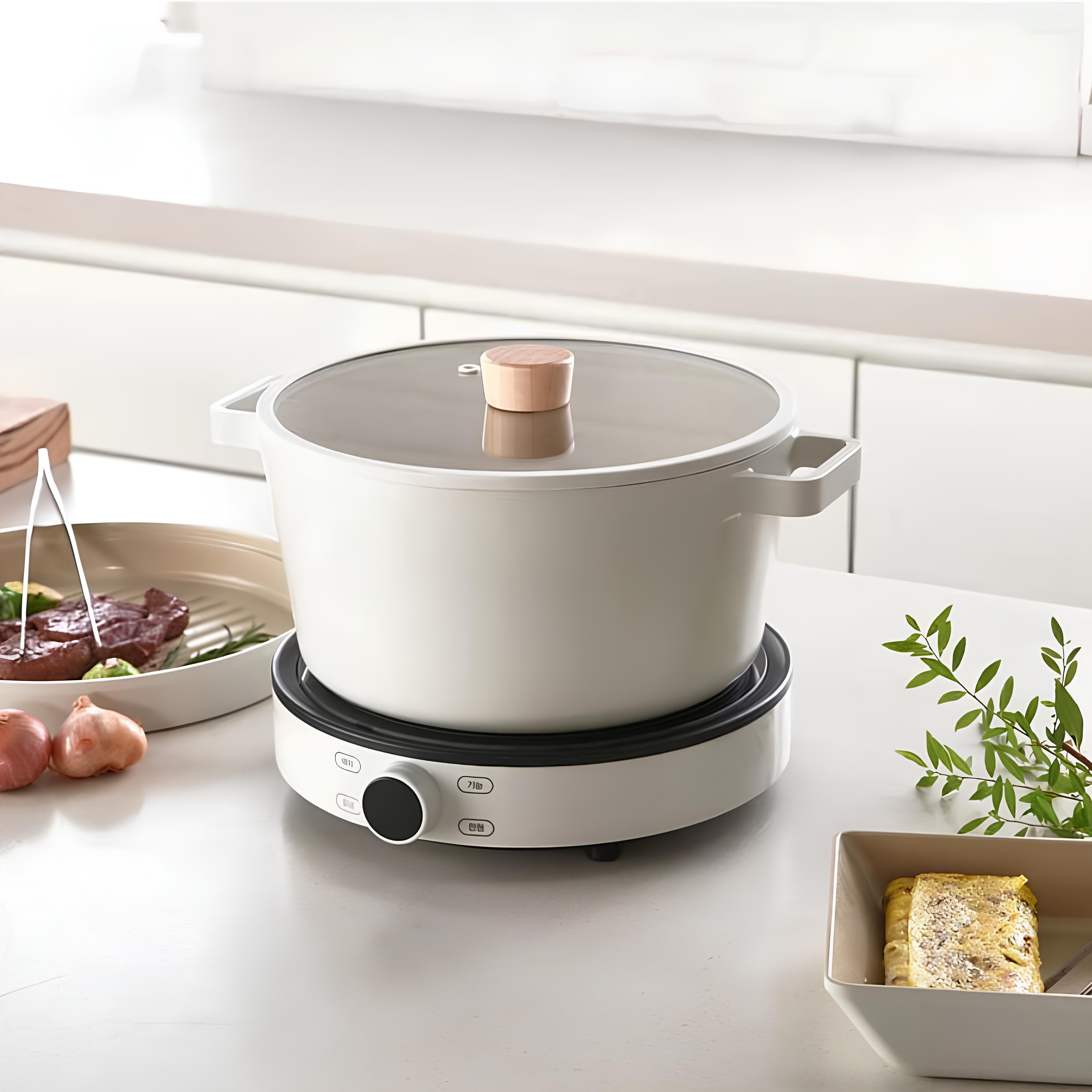 Nồi cỡ lớn Neoflam Fika Hàn Quốc 26cm dung tích 5.7l