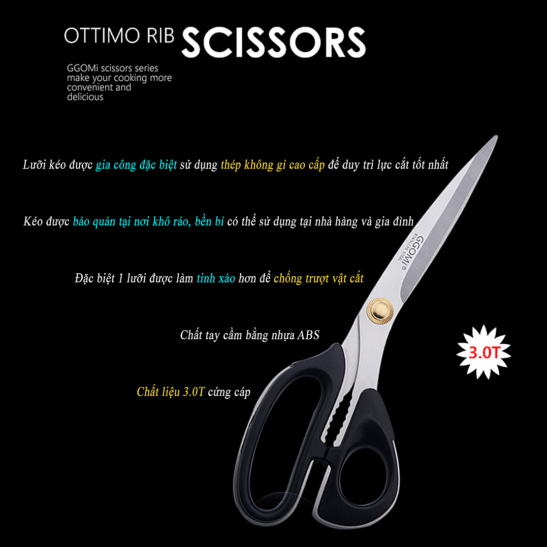 Kéo cắt sườn OTTIMO GGOMI GG157