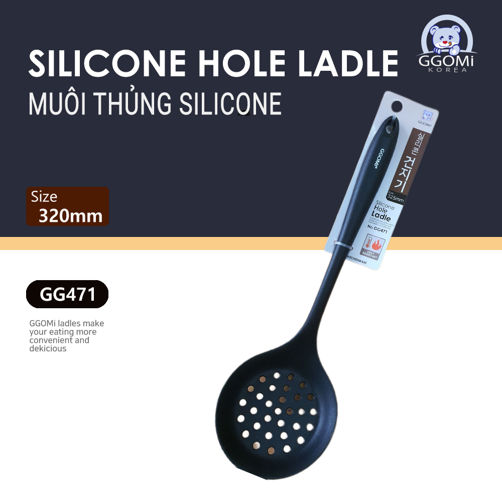 Muôi thủng Silicone GGOMi GG471