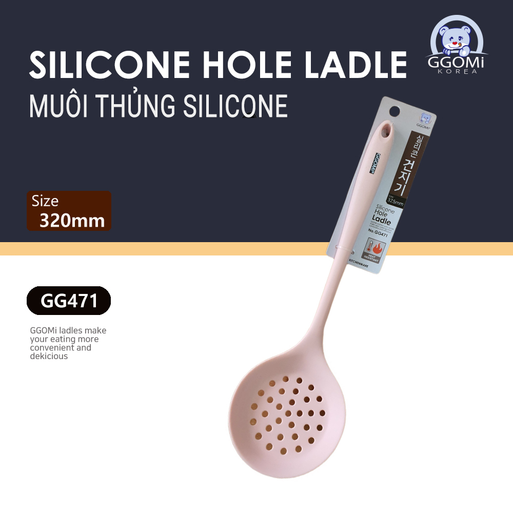 Muôi thủng Silicone GGOMi GG471