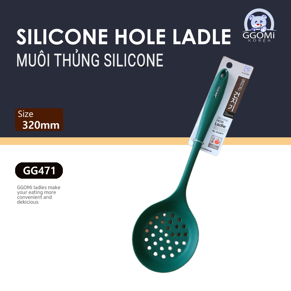 Muôi thủng Silicone GGOMi GG471