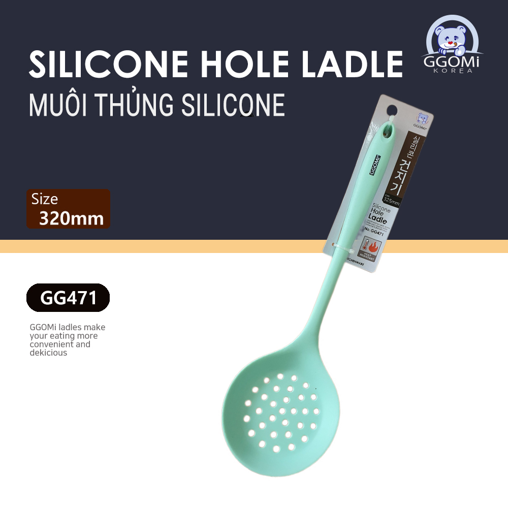 Muôi thủng Silicone GGOMi GG471