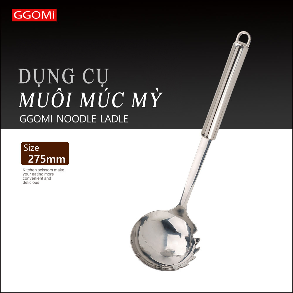 Bộ 7 dụng cụ chuyên dùng cho nhà bếp bằng Inox cao cấp GGOMI MK512