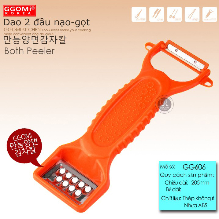 Nạo 2 đầu GGOMI Hàn Quốc GG606