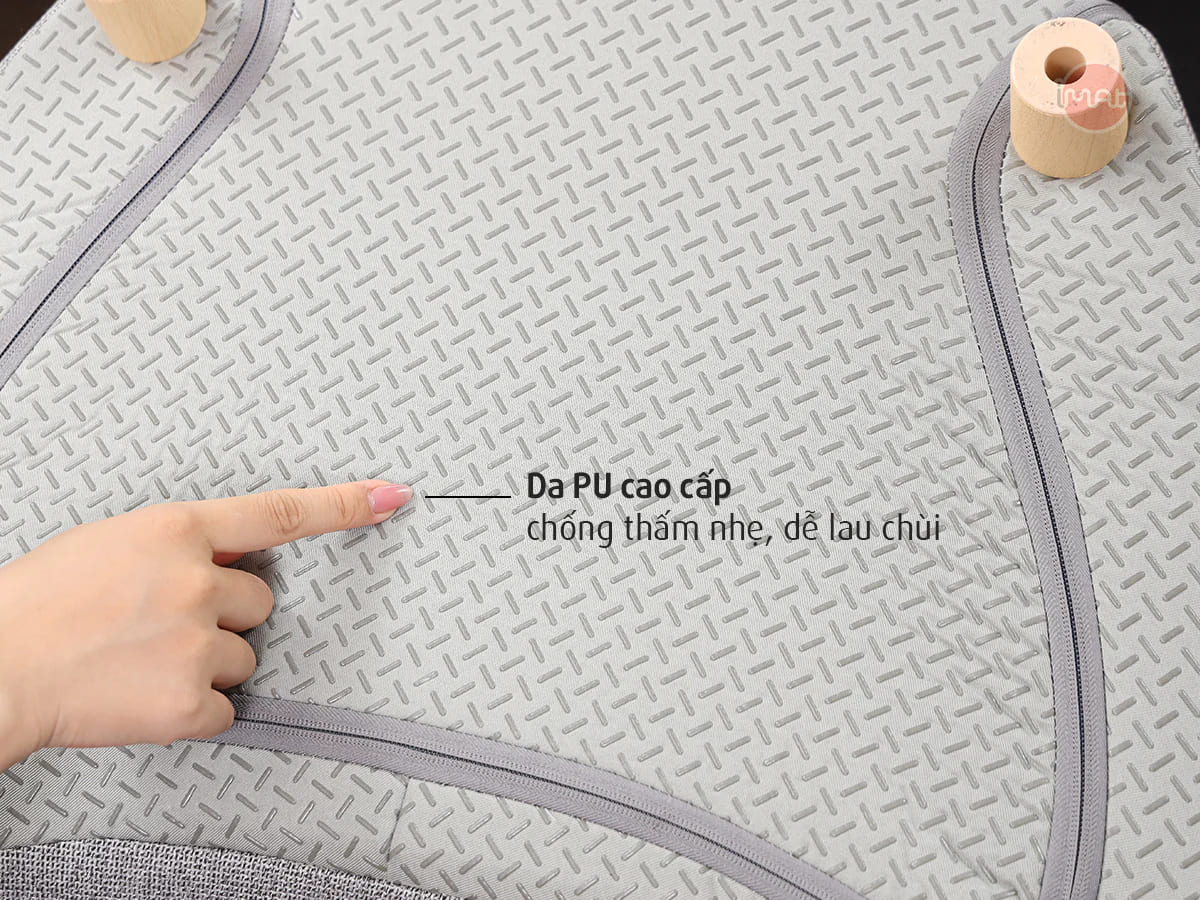 Ghế sofa chỉnh dáng ngồi đúng iMat màu Ghi xám