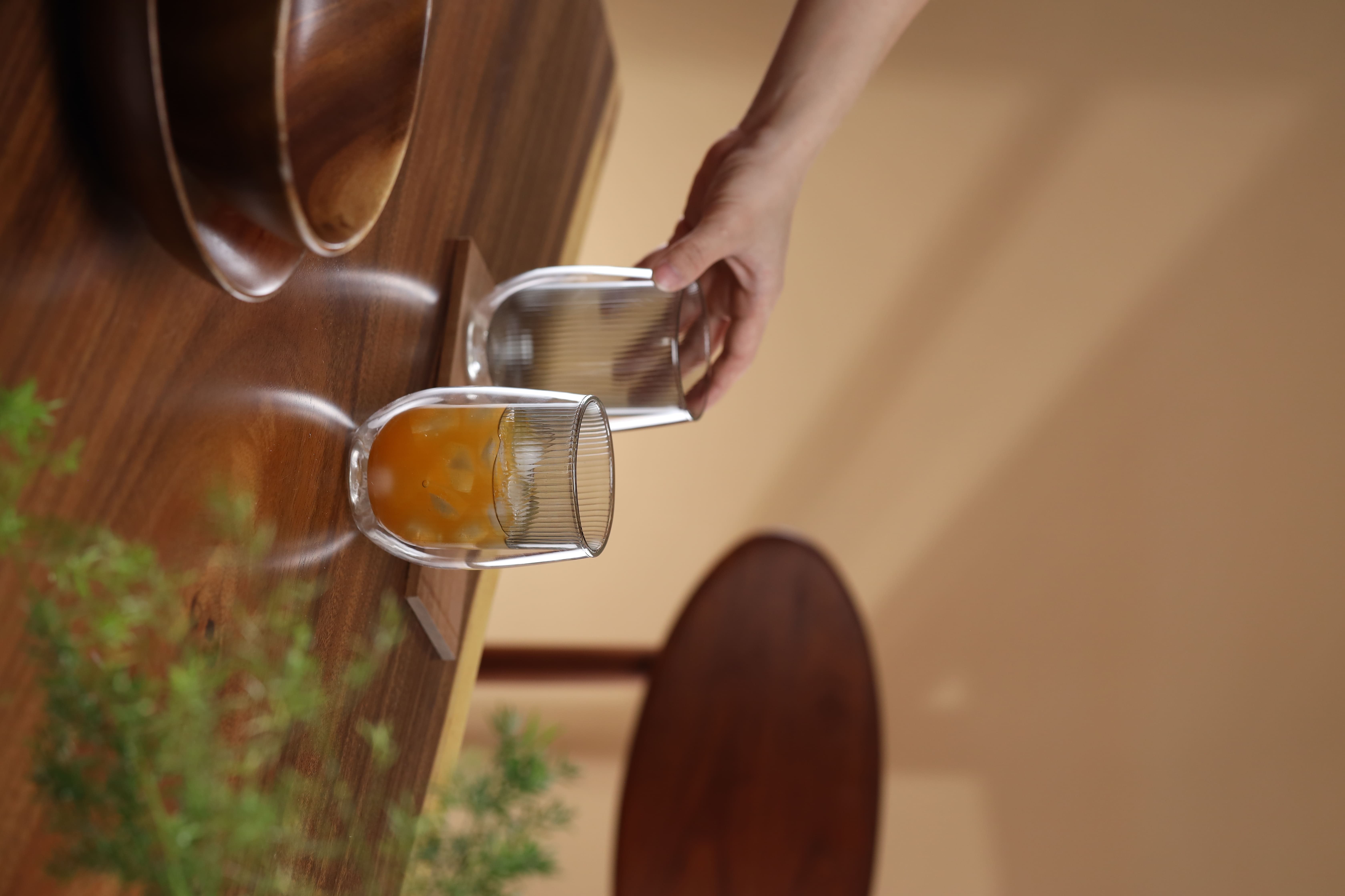 Bộ Đôi Cốc IMAT NAO 2 Thành Thủy Tinh Borosilicate Cao Cấp