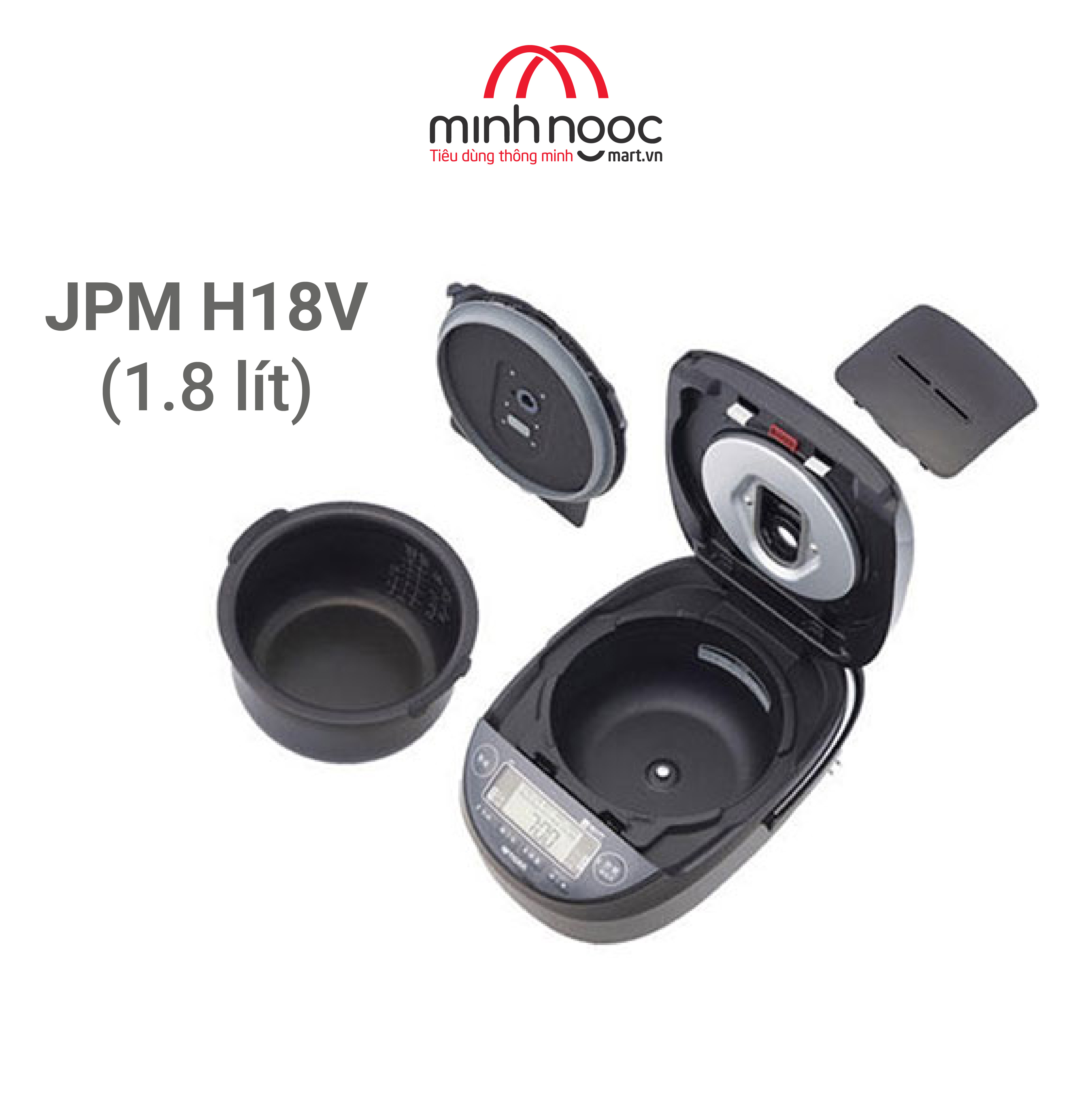 Nồi cơm điện cao tần Tiger dung tích 1.8l JPM-H18V MADE IN JAPAN