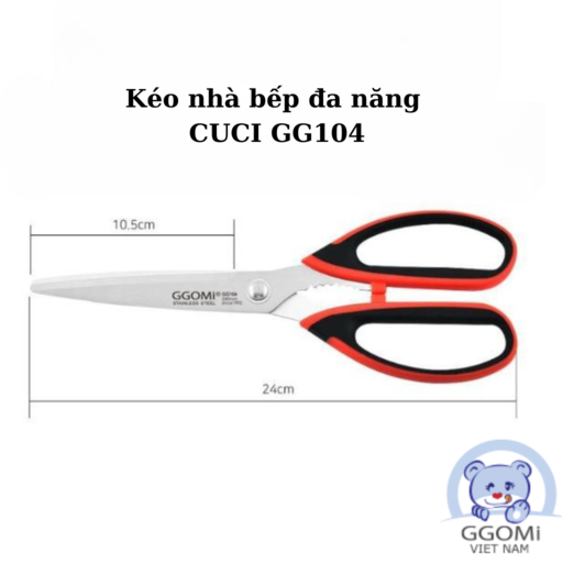 Kéo đa năng GGOMI Hàn Quốc CUCI GG104