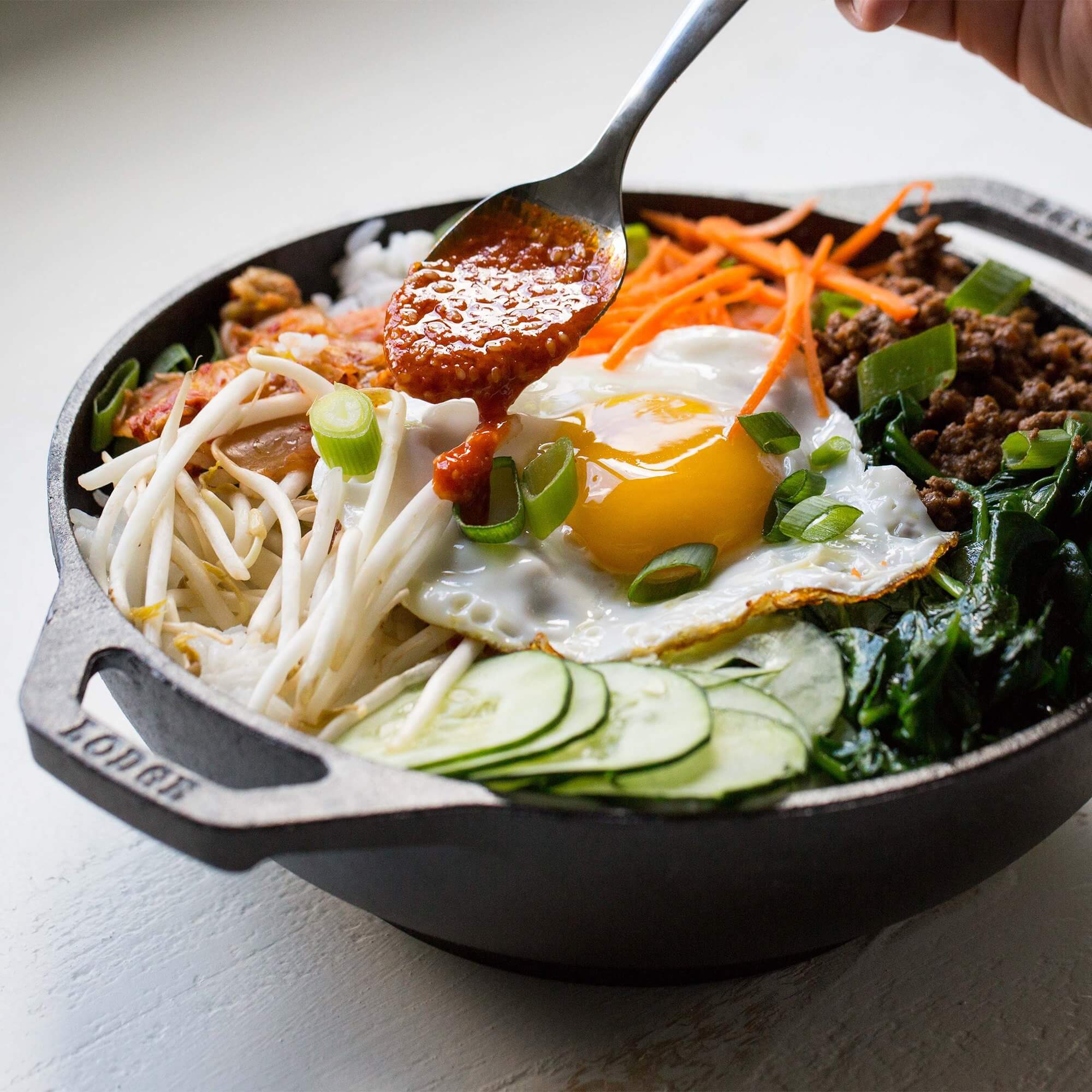 Chảo gang Lodge - L6MW Chảo gang Wok - 16cm