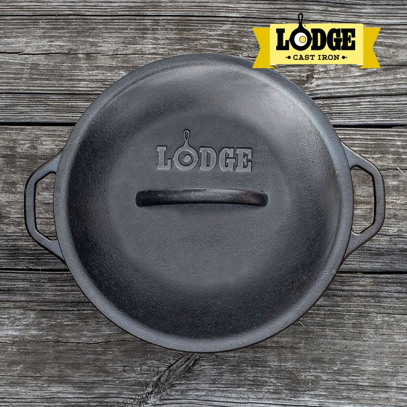 Nồi gang Lodge - L8DOL3 25.7cm, dung tích 4.73 lít