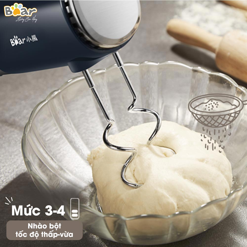 Máy Đánh Trứng, Trộn Bột Bear DDQ-B02L1