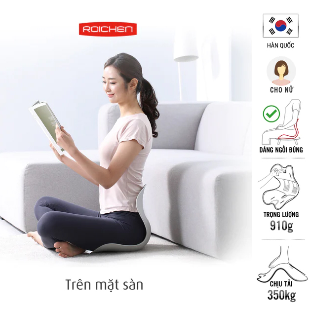 Bộ 3 ghế chỉnh dáng ngồi đúng Roichen Nữ
