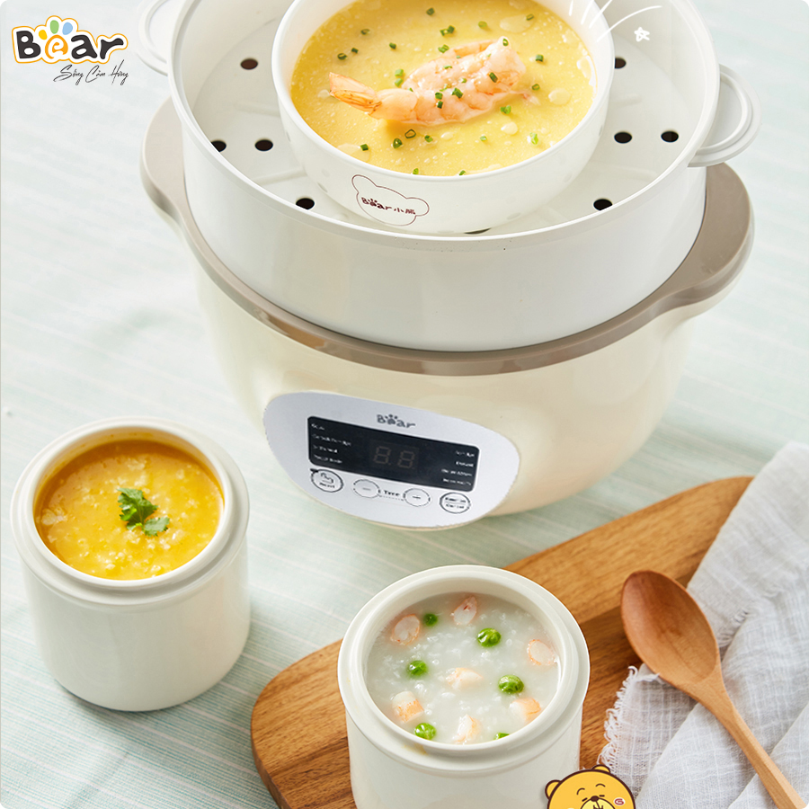 Nồi nấu chậm 1.6L Bear SUBE002