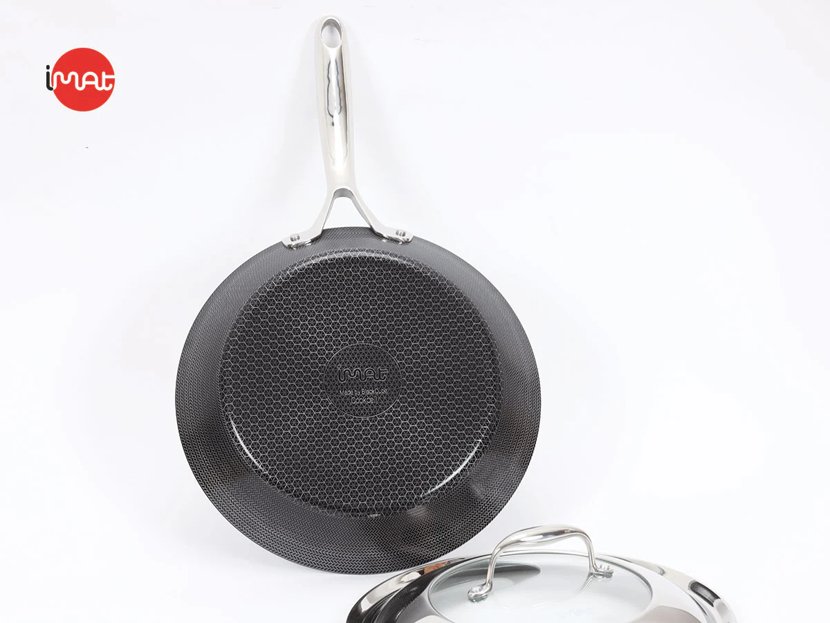 Chảo Paella 28 iMat Hybrid có vung