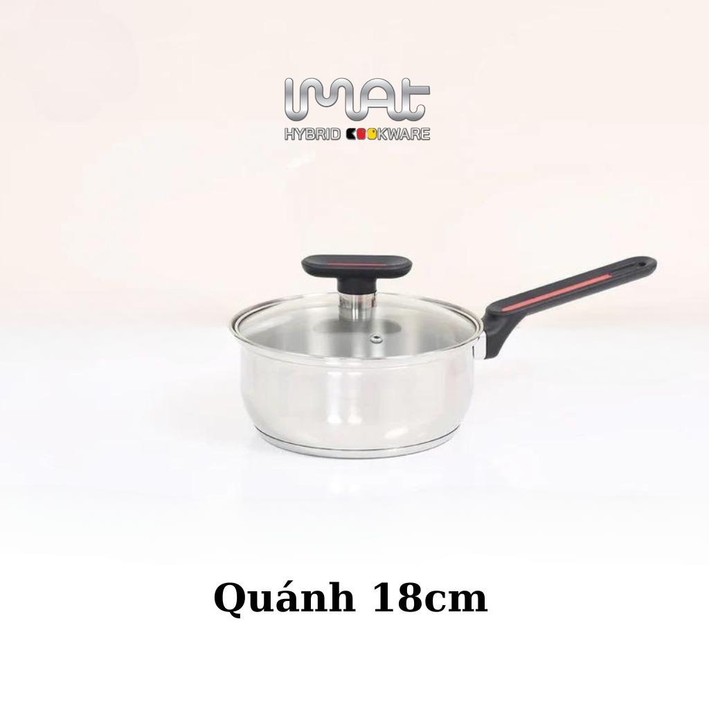 Bộ 5 nồi chảo iNox 304 không chống dính iMAT