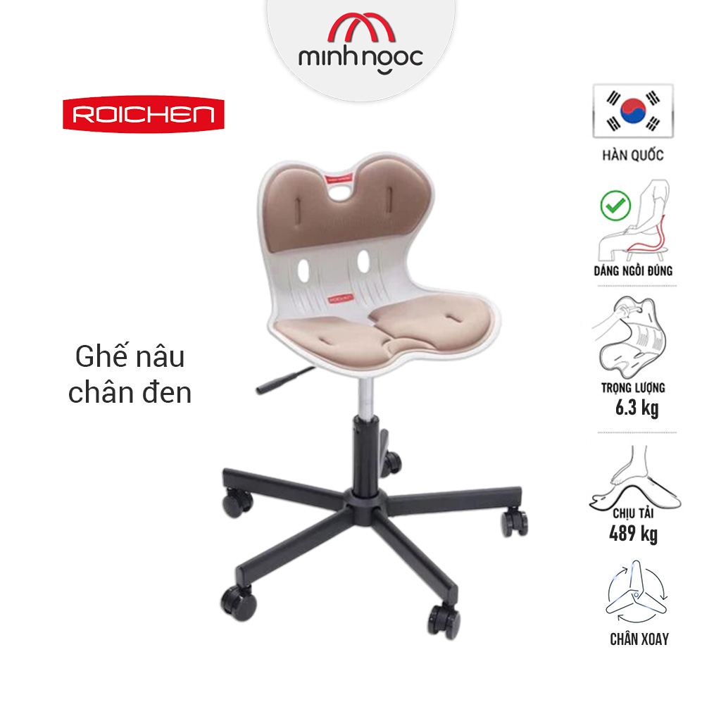 [Combo 2] Ghế chỉnh dáng chân xoay Roichen - WOW