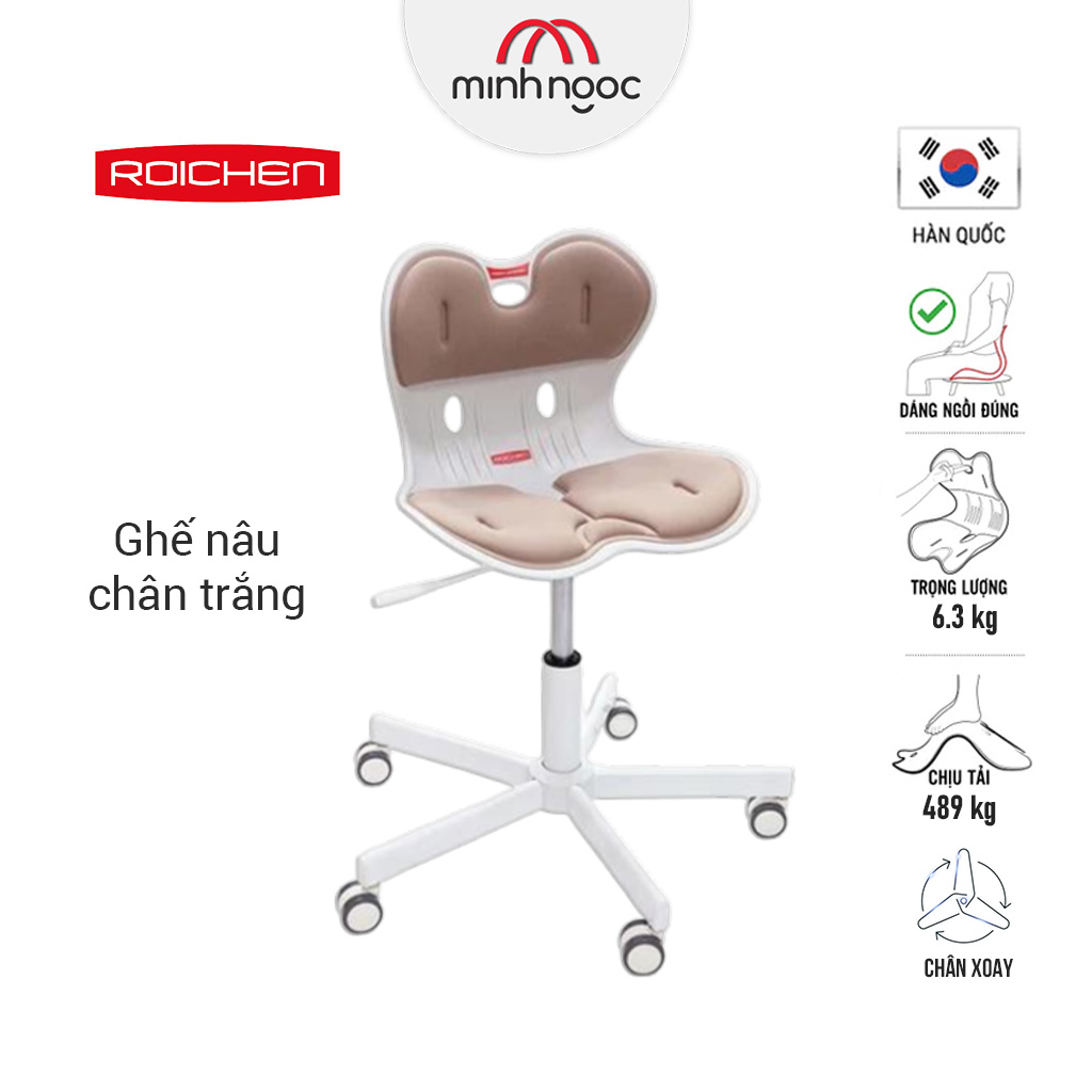 [Combo 2] Ghế chỉnh dáng chân xoay Roichen - WOW