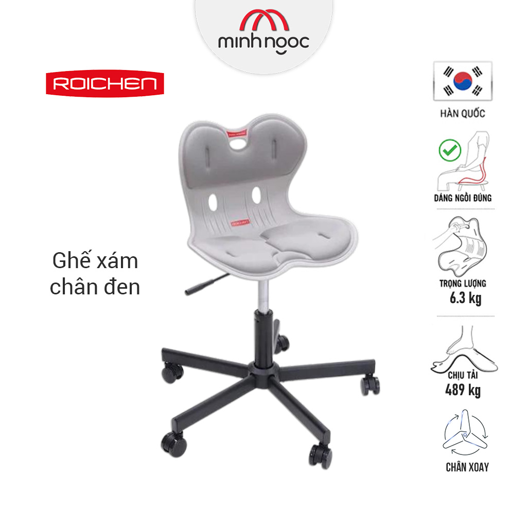 [Combo 2] Ghế chỉnh dáng chân xoay Roichen - WOW