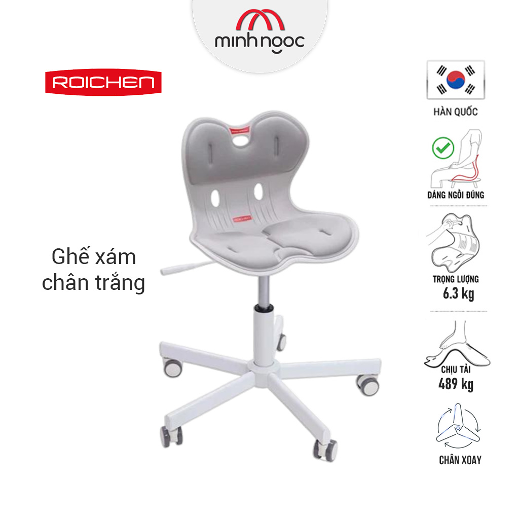 [Combo 2] Ghế chỉnh dáng chân xoay Roichen - WOW