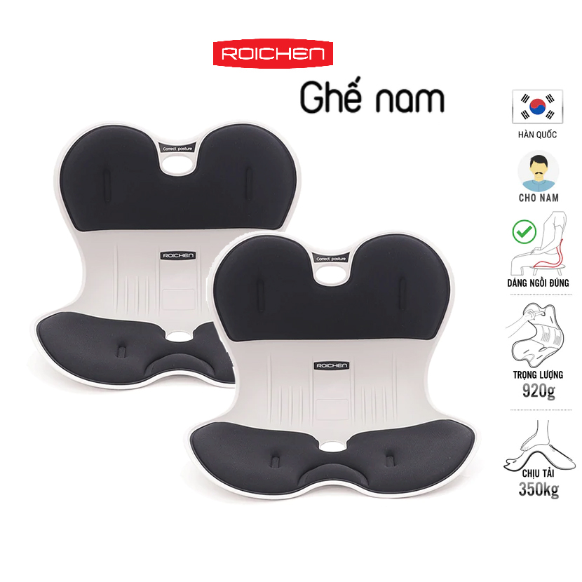 Bộ 2 Ghế chỉnh dáng ngồi đúng - Roichen Hàn Quốc Nam & Nữ
