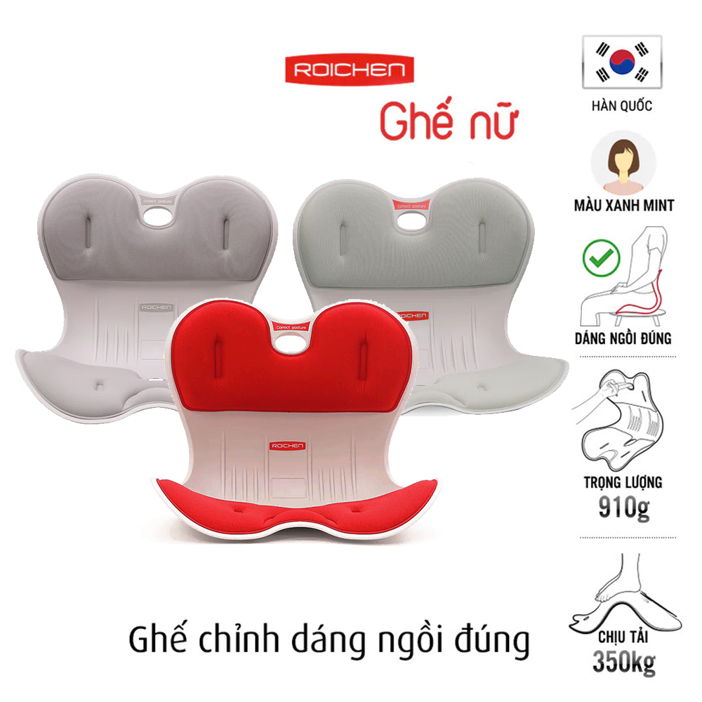 Bộ 3 ghế chỉnh dáng ngồi đúng Roichen Nữ