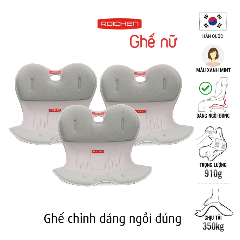 Bộ 3 ghế chỉnh dáng ngồi đúng Roichen Nữ