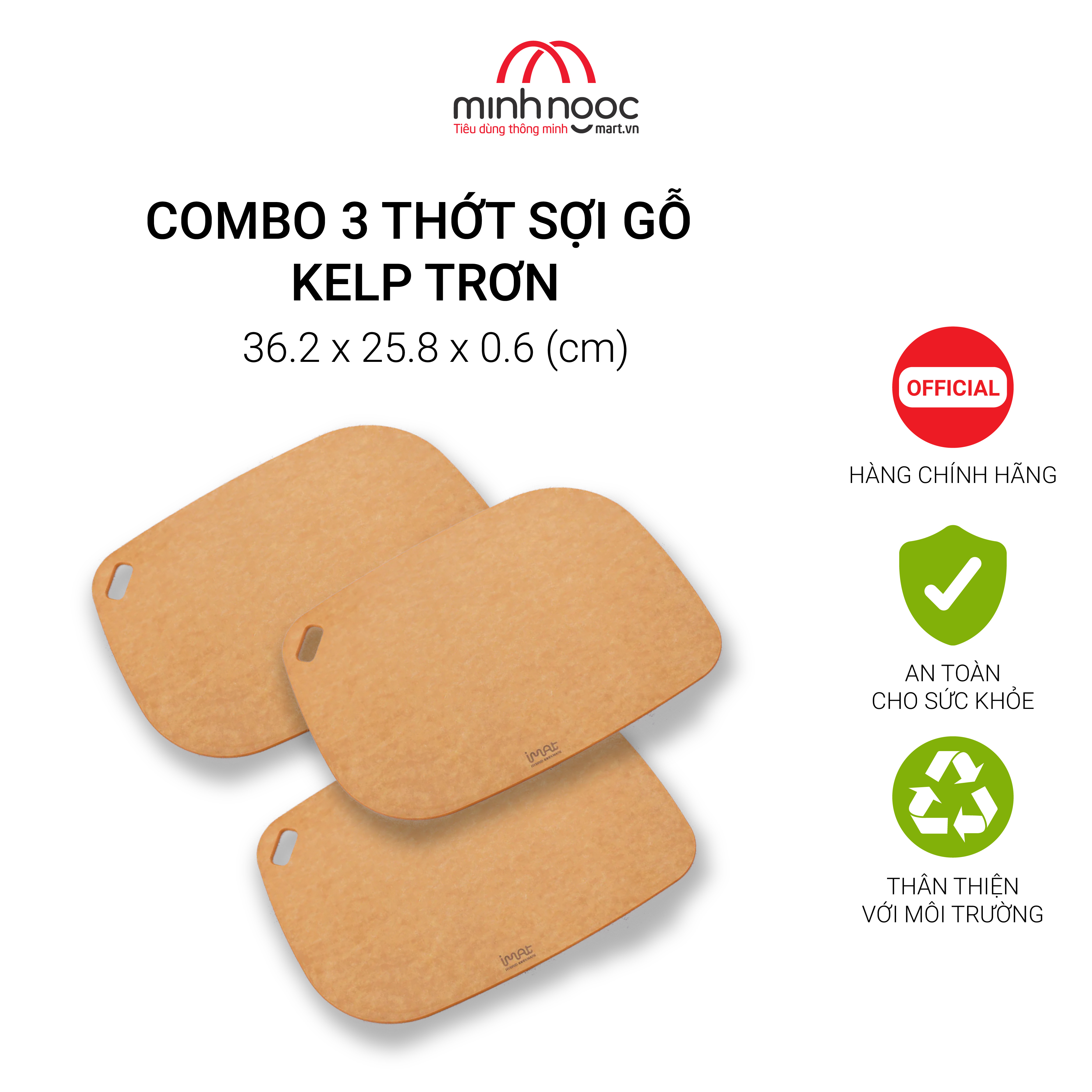 Thớt sợi gỗ Kelp Imat