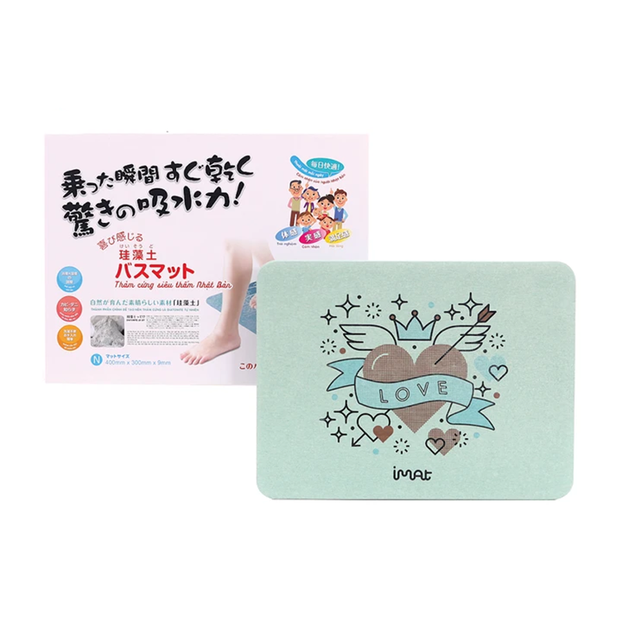 Thảm cứng siêu thấm size M màu sắc họa tiết