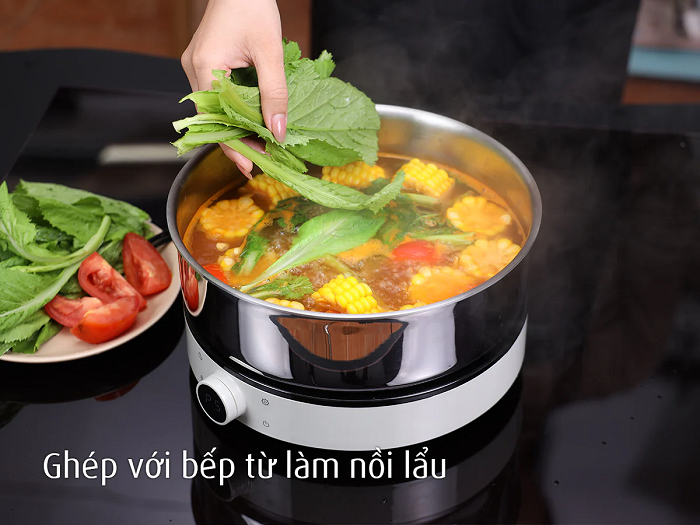Bộ Nồi Chảo Inox Cán Rời 9 Món – Đa dụng, bền bỉ, tiết kiệm không gian