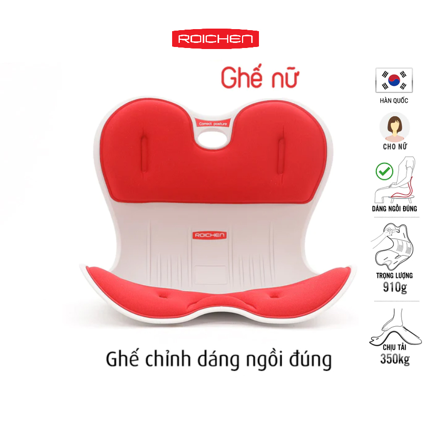 Bộ 3 ghế chỉnh dáng ngồi đúng Roichen Nữ