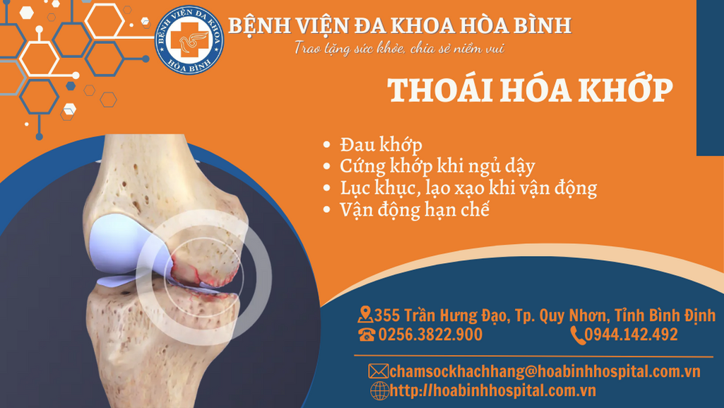 THOÁI HÓA KHỚP: NGUYÊN NHÂN VÀ CÁCH PHÒNG NGỪA