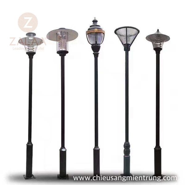✓ Cột đèn trang trí sân vườn ZALAA kiểu dáng ấn tượng | Công ty ...
